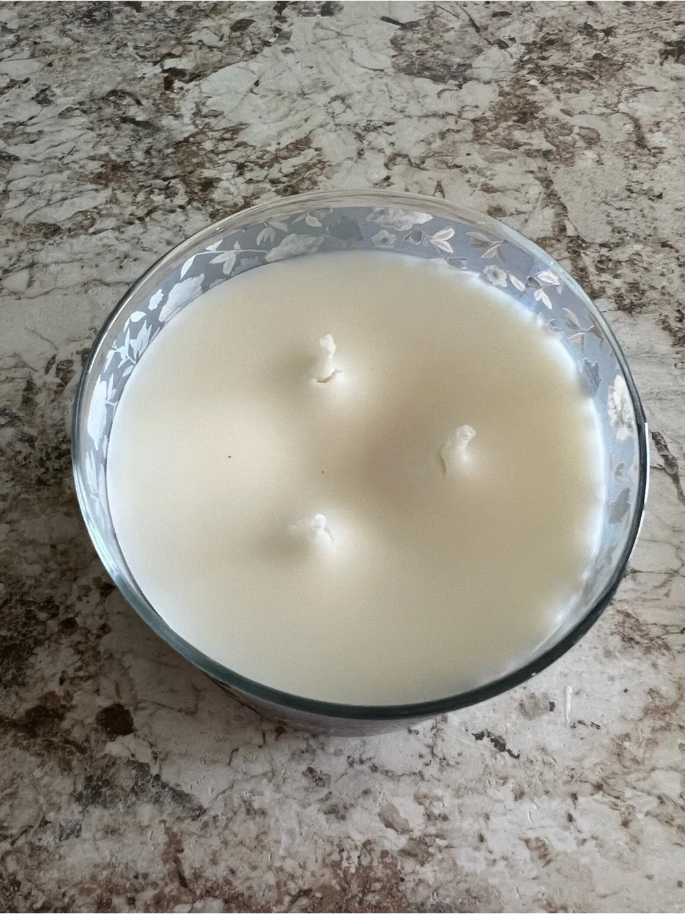 Bath & Body Works 3-Wick candles — NEW Morning Rainstorm and LIKE NEW Oceanside
